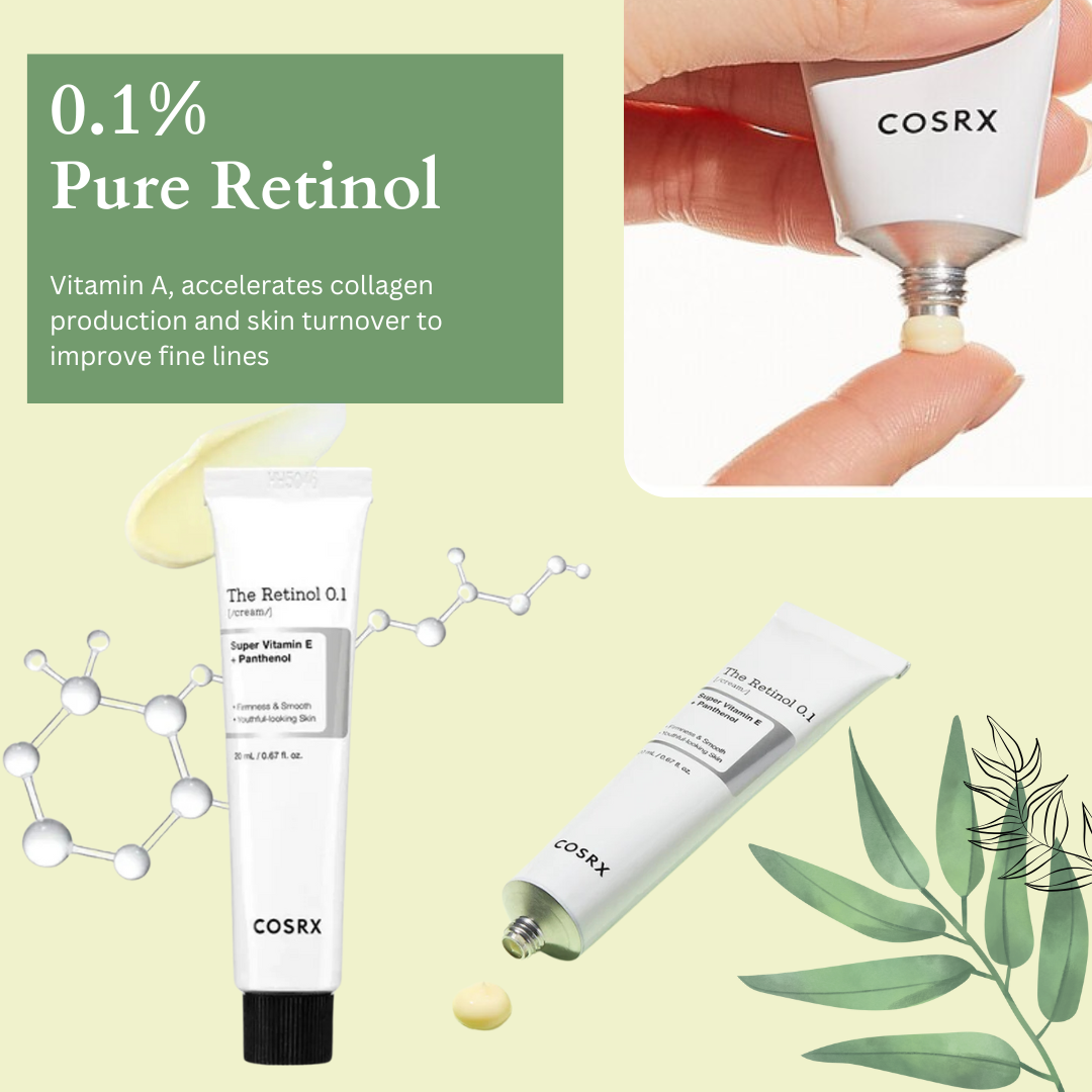 Korea COSRX Retinol 0.1 Night Cream 20ml
