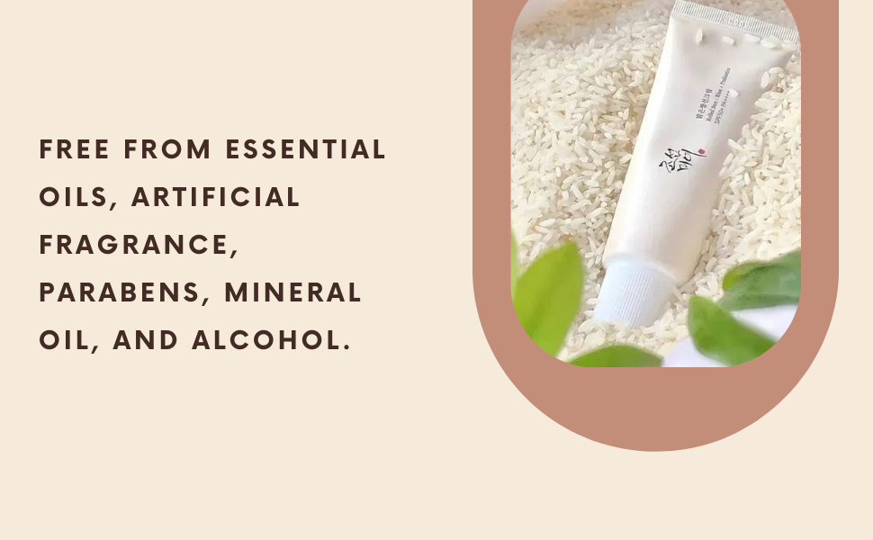 BEAUTY OF JOSEON l Korean Rice Probiotics Sunscreen Relief Sun SPF 50+ PA++++ 50ml