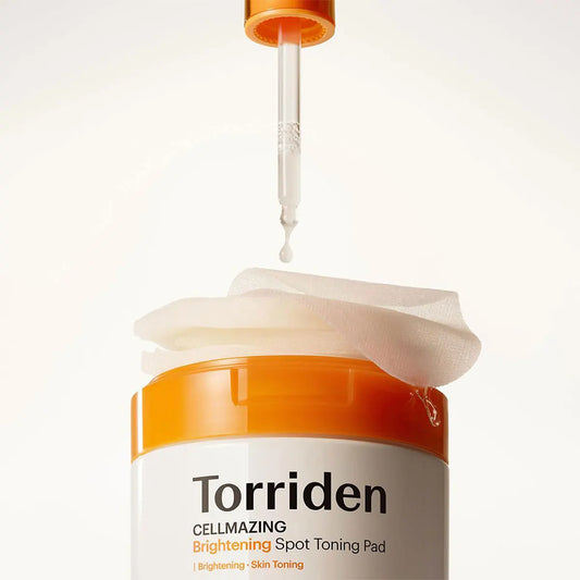 Torriden Cellmazing Brightening Spot Toning Pads (70 Pads),Helps Even Skin Tone&Visibly Brightens,Korean Skincare,Korean Makeup