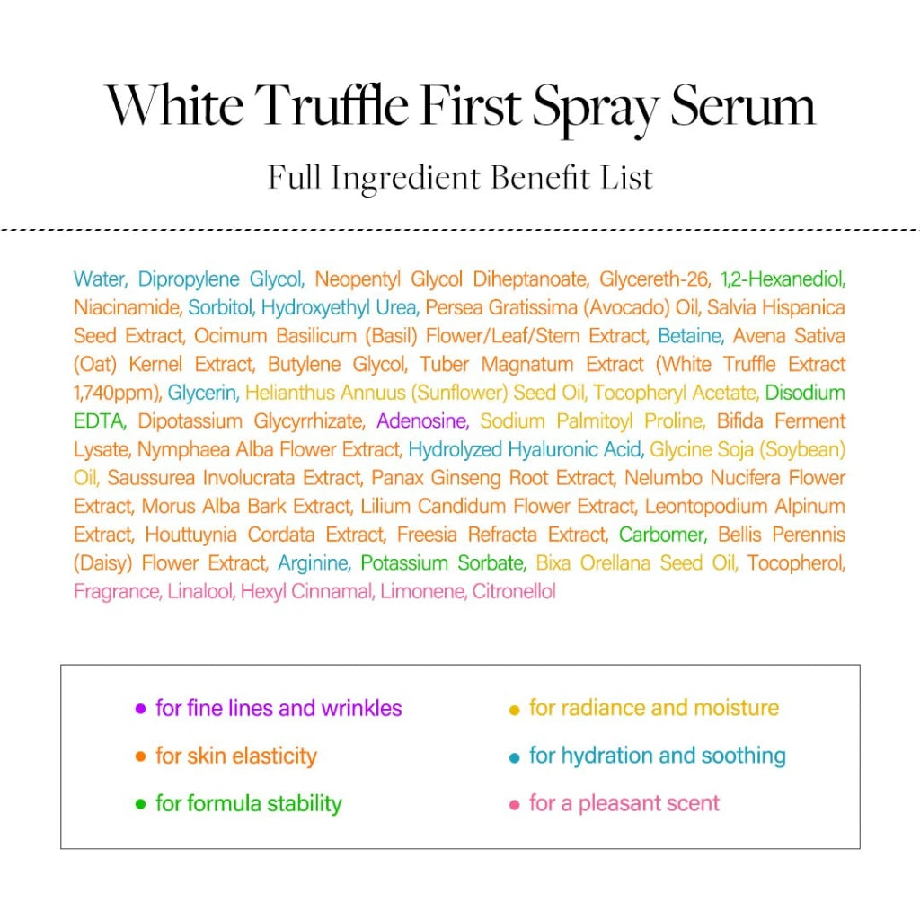 d'Alba White Truffle First Spray Serum 100mL