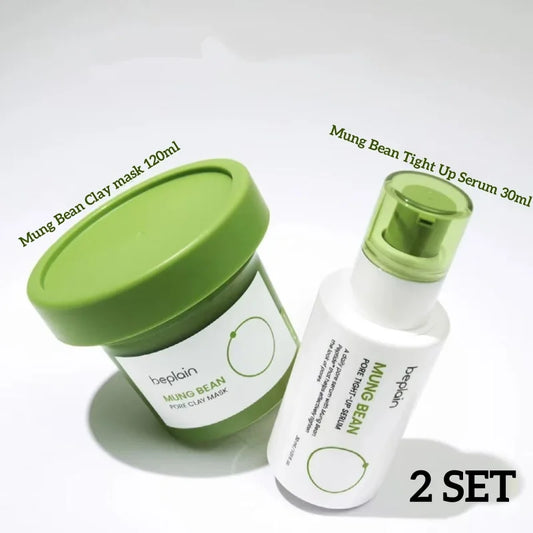 beplain Mung Bean Pore Tight-Up Duo Set