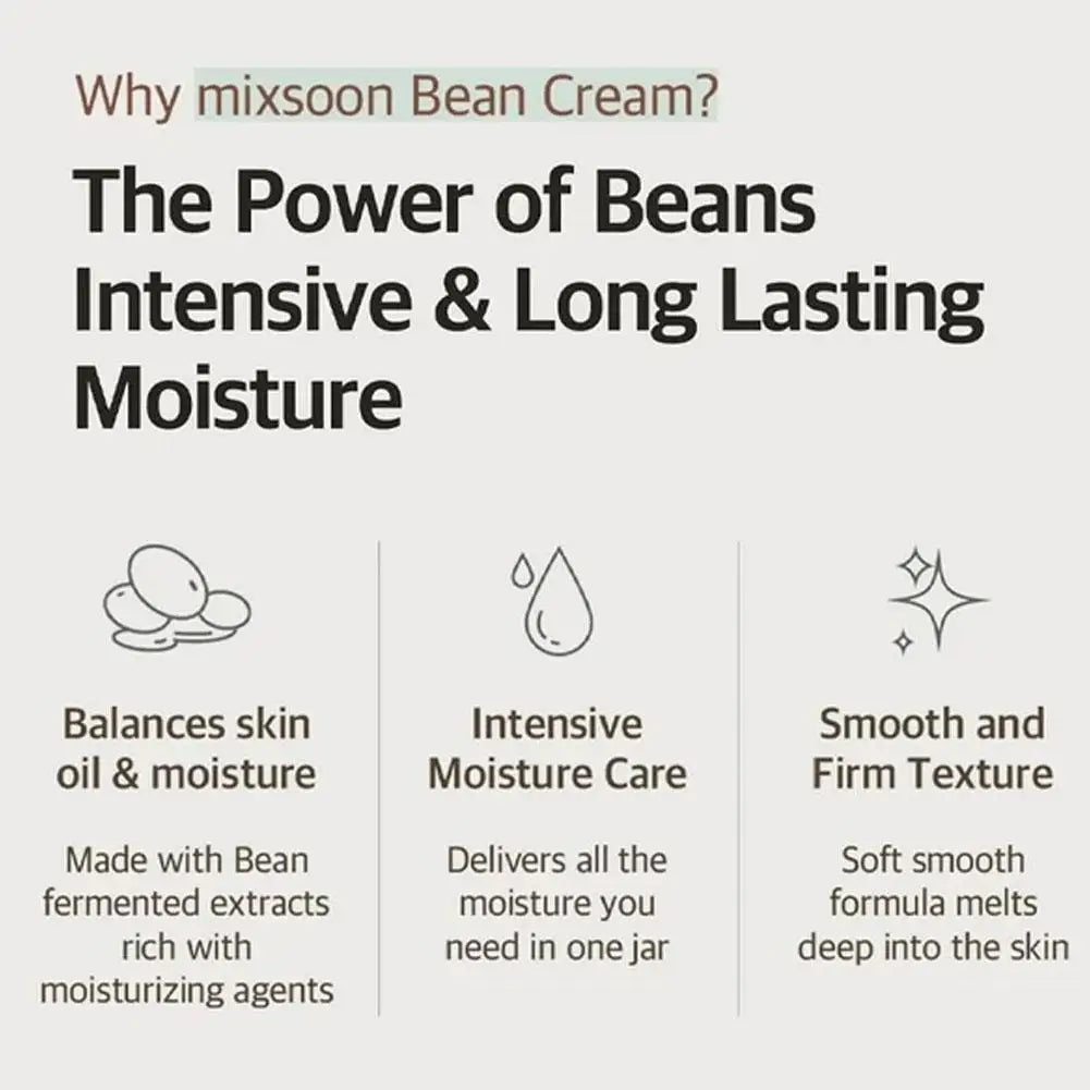 Mixsoon Facial Bean Cream 50ML