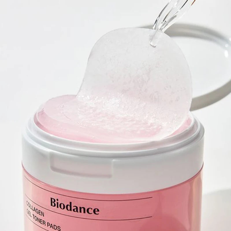 BIODANCE Hydro Cera-Nol & Bio Collagen Gel Toner Pads 60P
