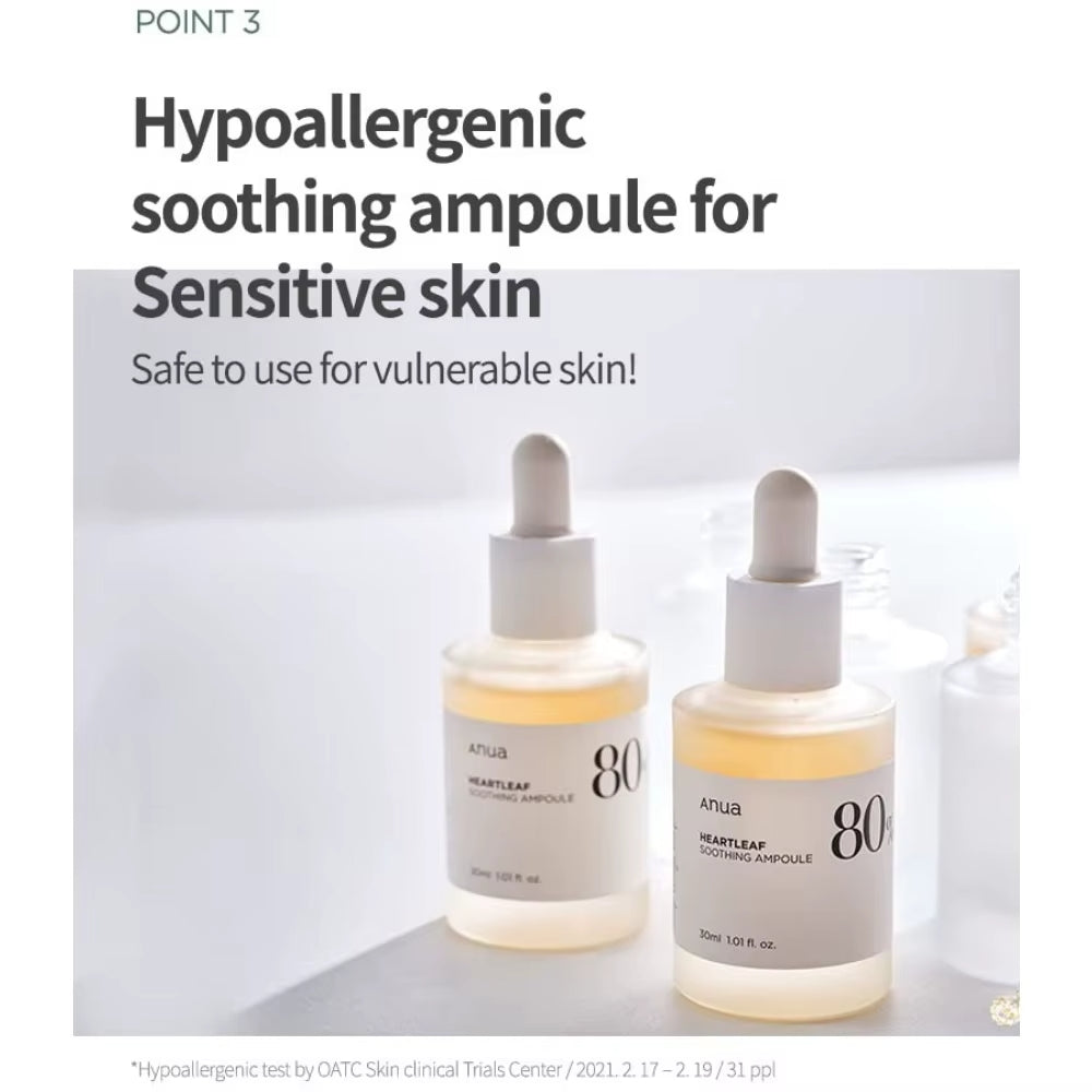 ANUA All-in-One Brightening & Soothing Skincare Set (6-Step Routine)