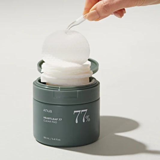 Anua Heartleaf 77% Clear Pad - Deep Clean, Oil Control, Acne Removal