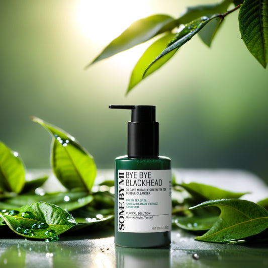 SOME BY MI Bye Bye Black head 30 Days Miracle Green Tea Tox Bubble Cleanser 120g