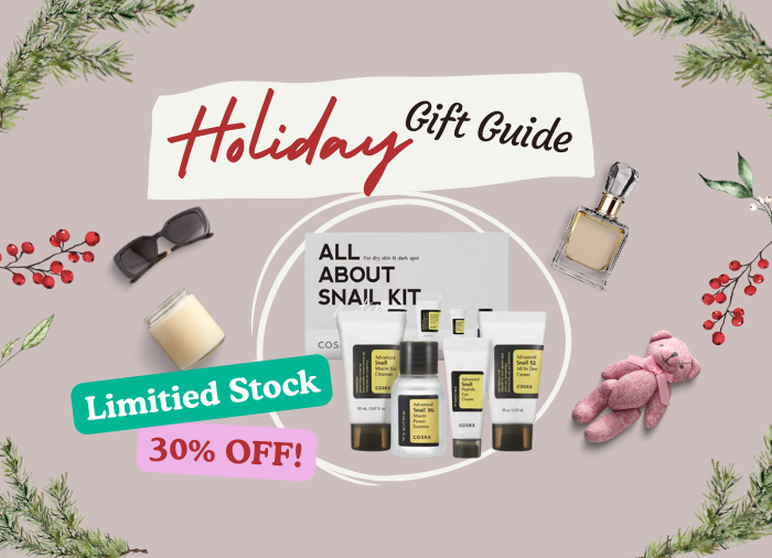 COSRX Advanced Snail Mini Skincare Set [100 pcs Limited stock – 30% off]