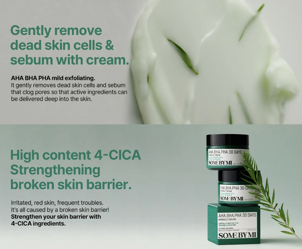 SOME BY MI AHA.BHA.PHA 30 Days Miracle Cream 60g