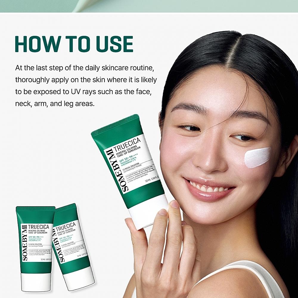 SOME BY MI Truecica Natural Calming Tone-Up Suncream 50ml