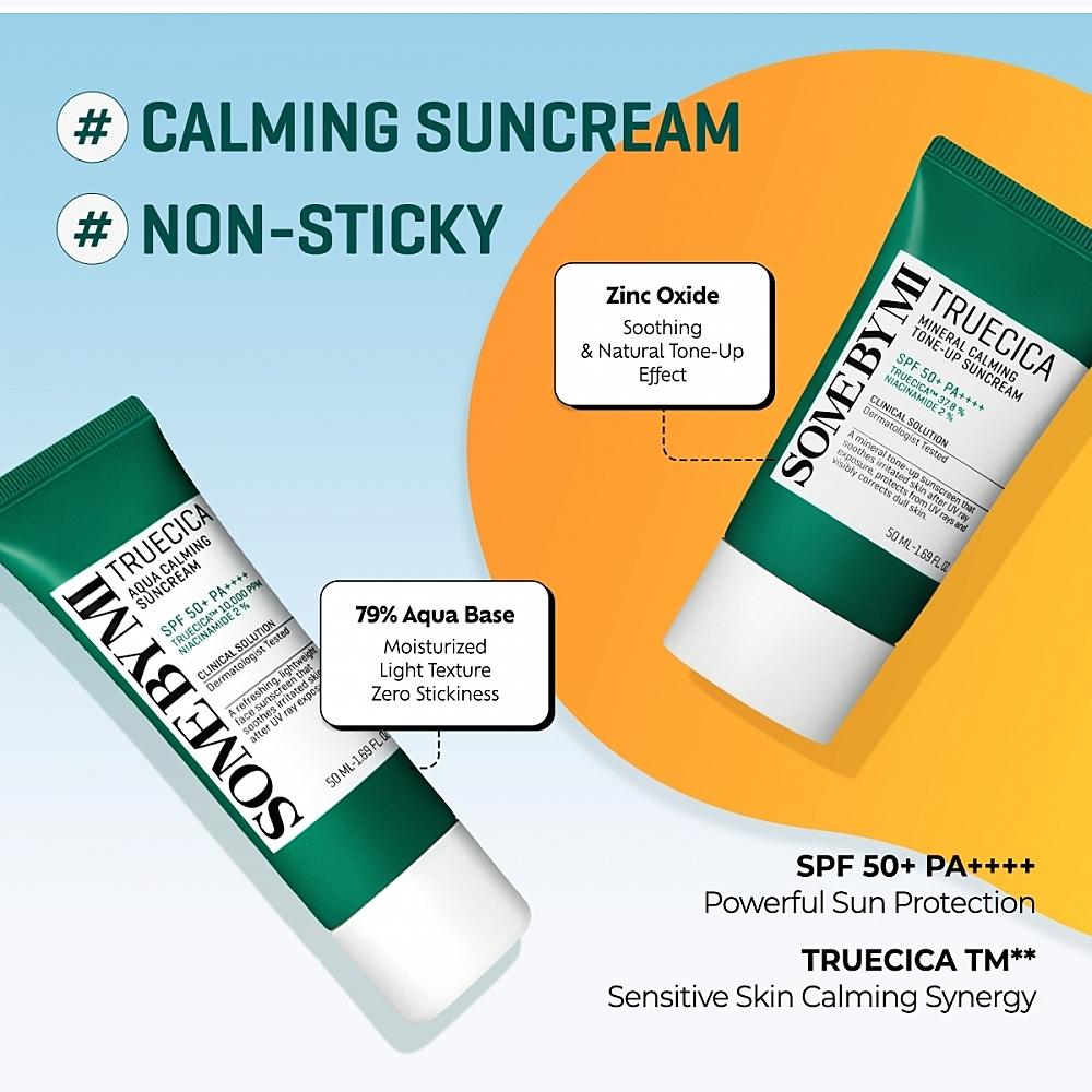 SOME BY MI Truecica Natural Calming Tone-Up Suncream 50ml
