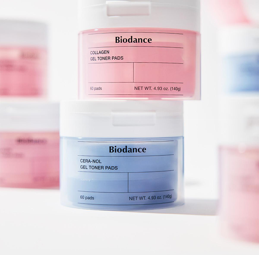 BIODANCE Hydro Cera-Nol & Bio Collagen Gel Toner Pads 60P