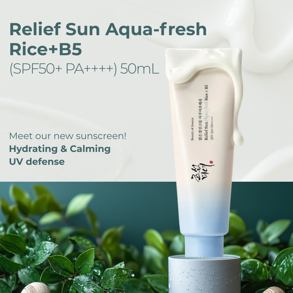 Beauty of Joseon Relief Sun Aqua-fresh Rice+B5 (SPF50+ PA++++) 50mL