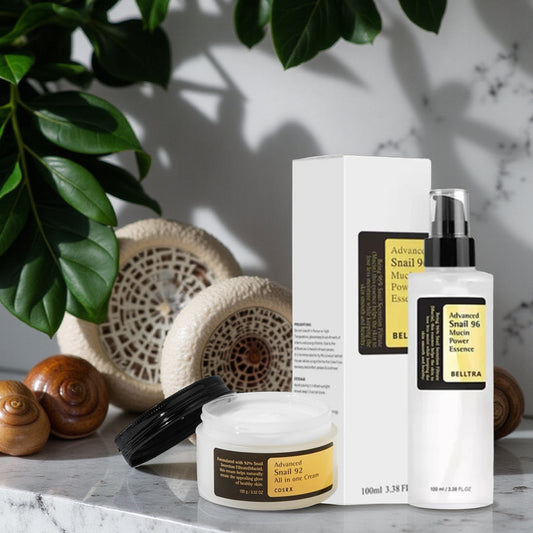 COSRX skin care snail facial anti-aging set l Cleanser 150ml + All in One Cream 100ml