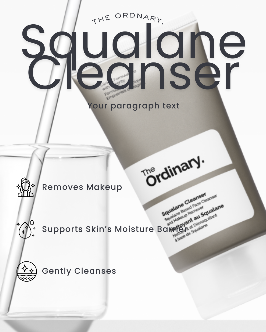 The Ordinary Squalane Cleanser 50ml