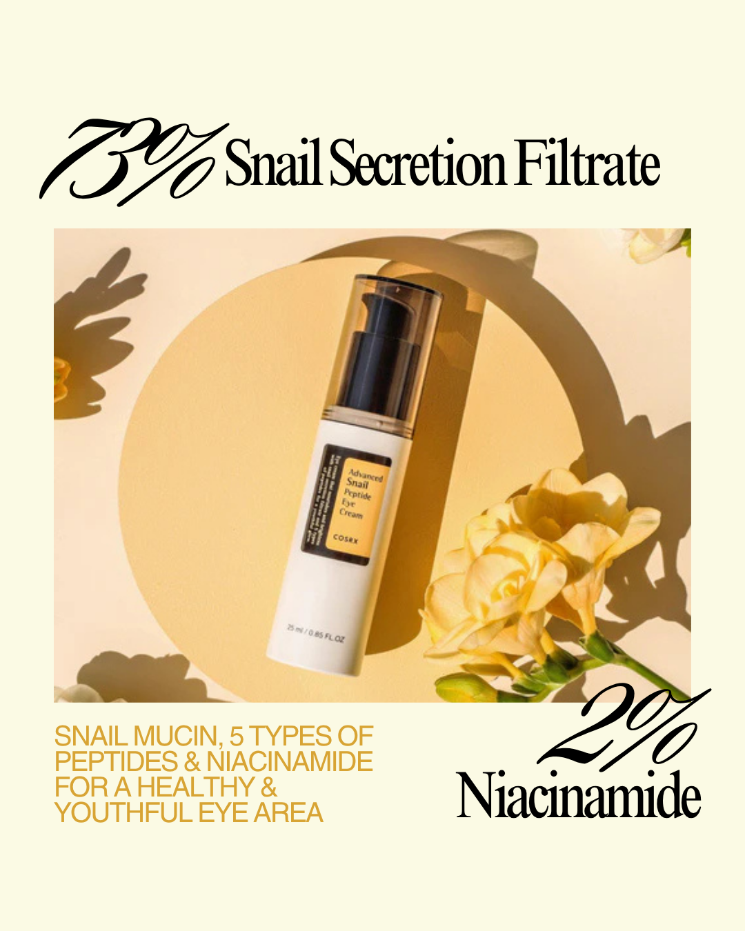 COSRX Advanced Snail Peptide Eye Cream 25mL
