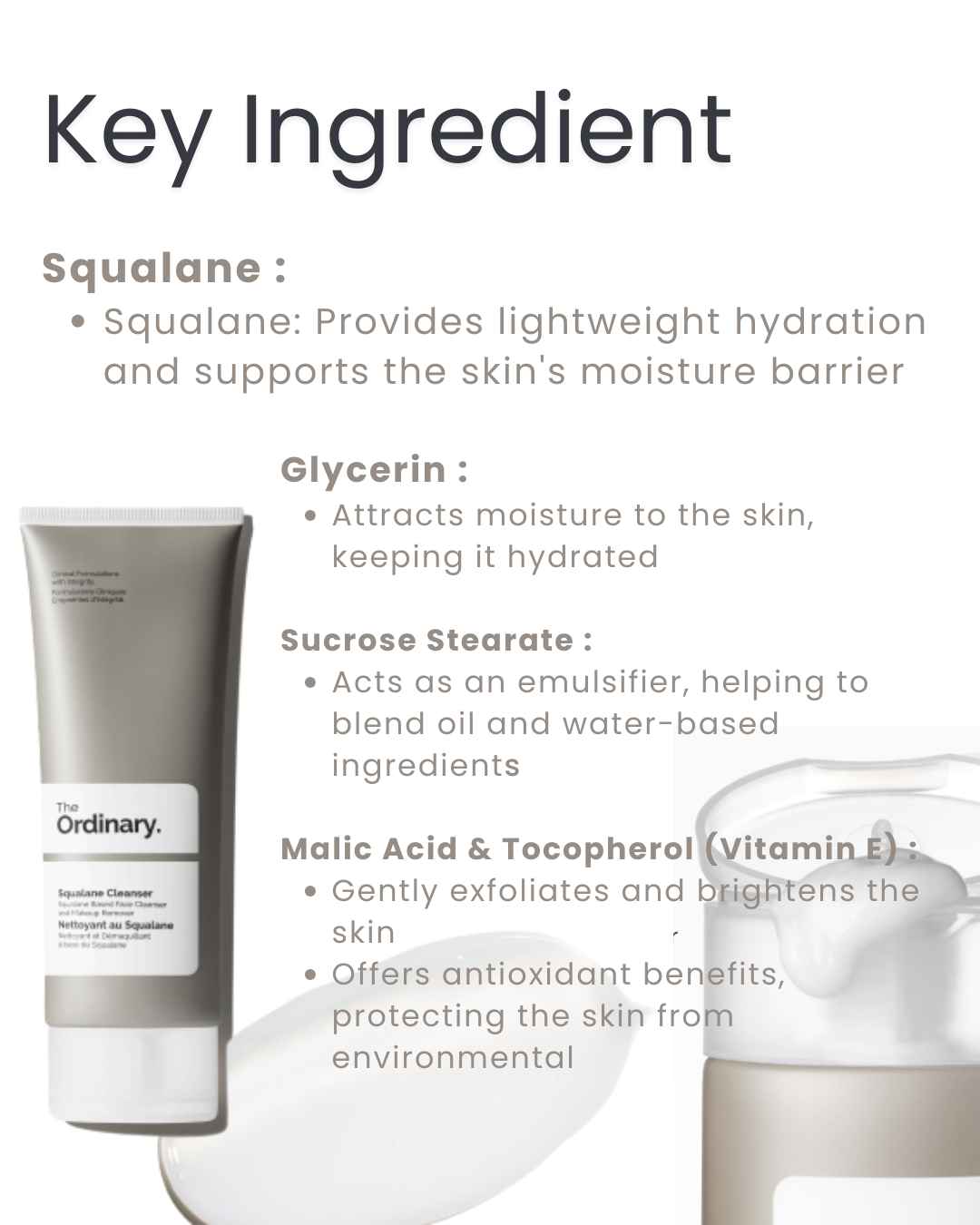 The Ordinary Squalane Cleanser 50ml