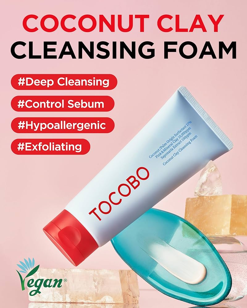 TOCOBO Coconut Clay Cleansing Foam (150mL)