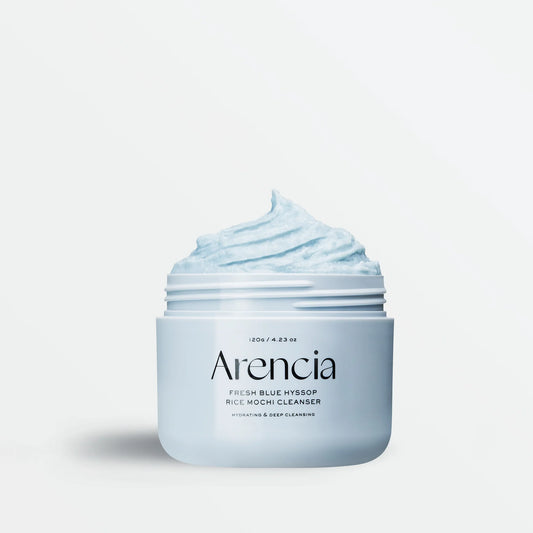 Arencia Blue Hyssop Rice Mochi Cleanser 120g