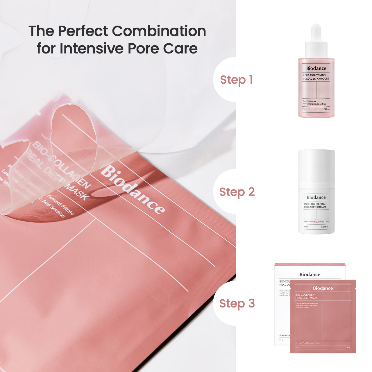 BIODANCE Bio-Collagen & Hydro Cera-Nol Real Deep Mask Sheet 4P