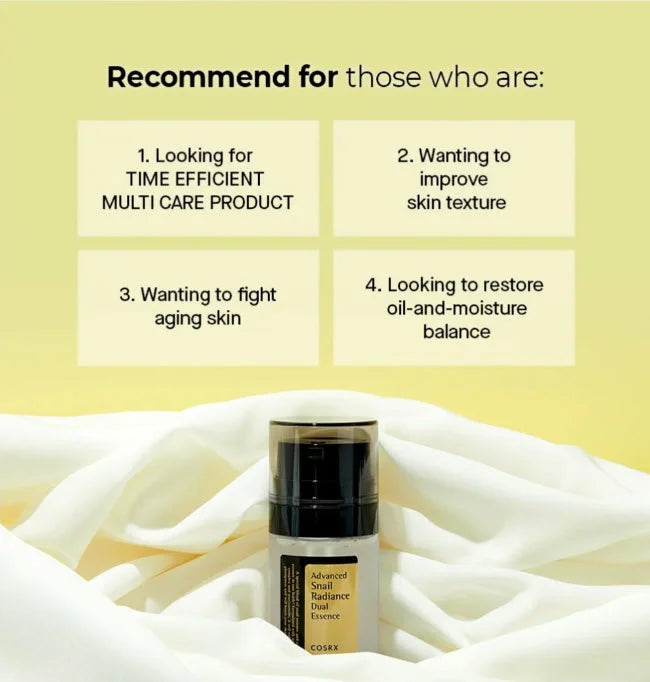 COSRX Triple Radiance & Firming Serum Set (Vitamin C + Peptide + Snail Essence)