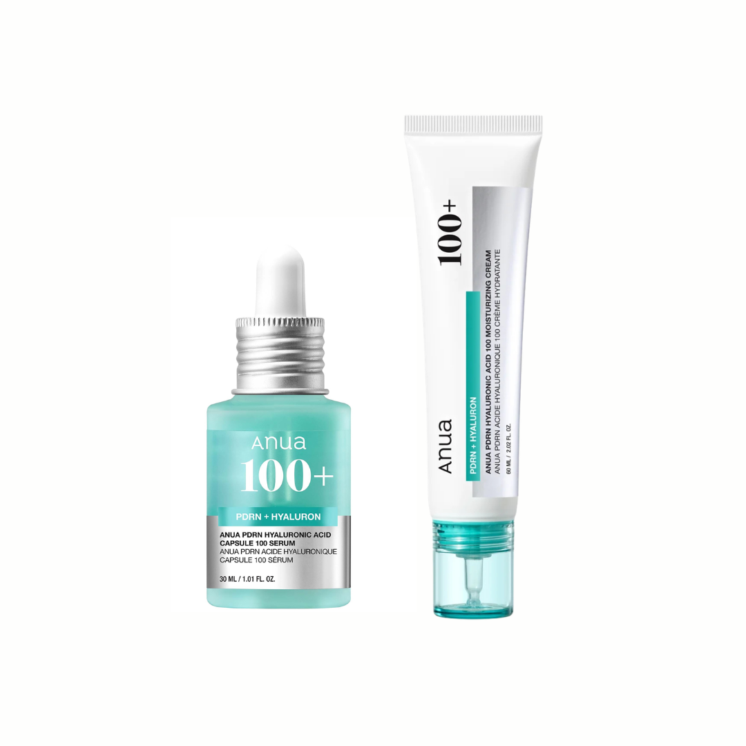 Anua PDRN Hyaluronic Repair Duo Set (Serum 30mL + Cream 60mL)