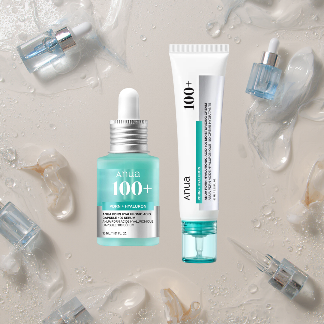 Anua PDRN Hyaluronic Repair Duo Set (Serum 30mL + Cream 60mL)