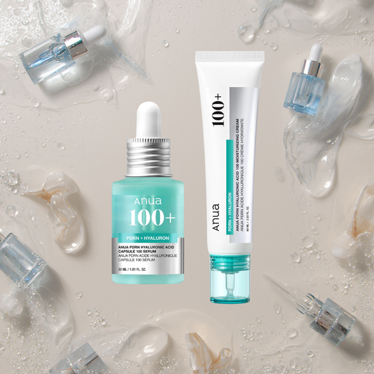 Anua PDRN Hyaluronic Repair Duo Set (Serum 30mL + Cream 60mL)