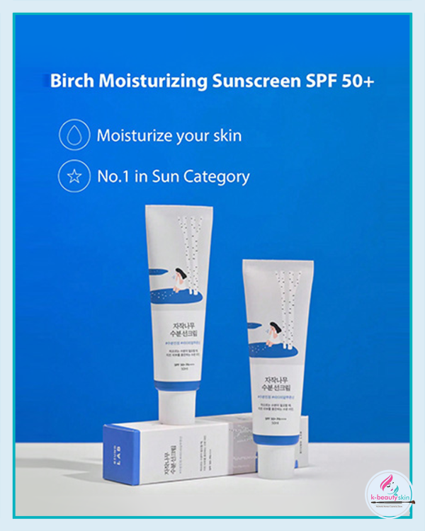 Round LAB l Birch Juice Sunscreen SPF 50+ PA++++
