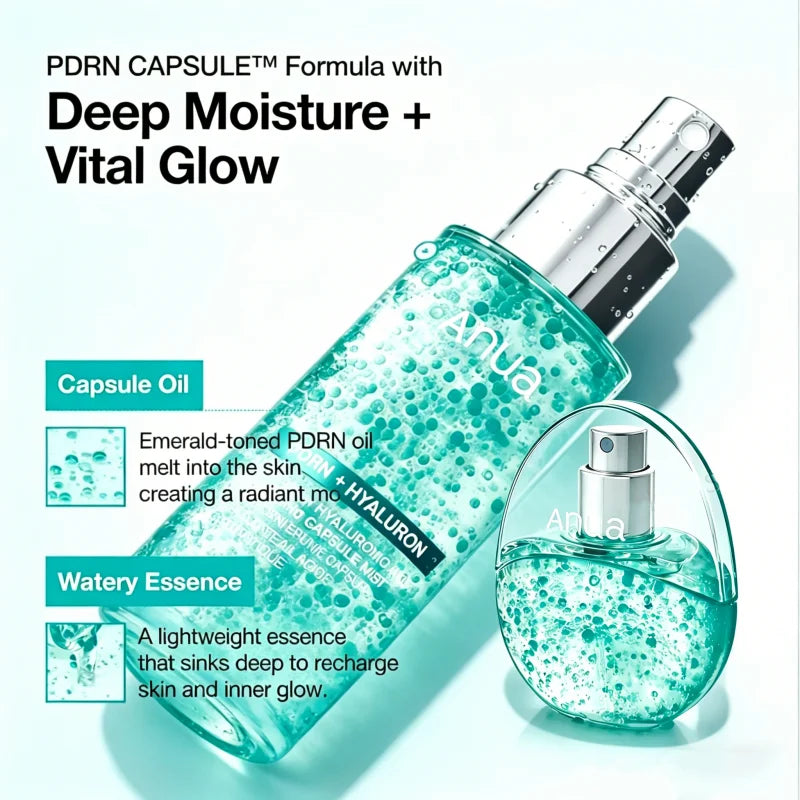 Anua PDRN Hyaluronic Acid Hydrating Capsule Mist 100ml