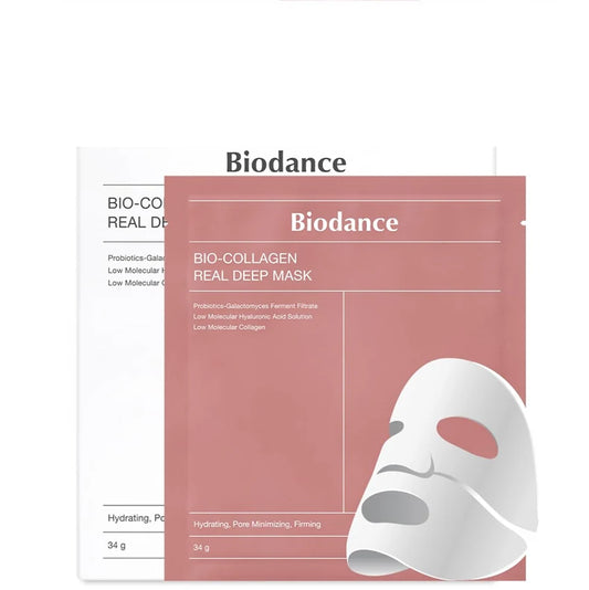 BIODANCE Bio-Collagen & Hydro Cera-Nol Real Deep Mask Sheet 4P
