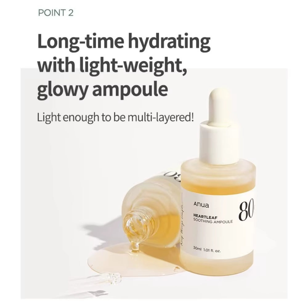 ANUA All-in-One Brightening & Soothing Skincare Set (6-Step Routine)