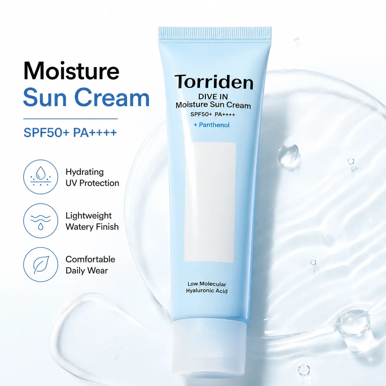 Torriden Dive In Moisture Sun Cream 60ml (3 Types)