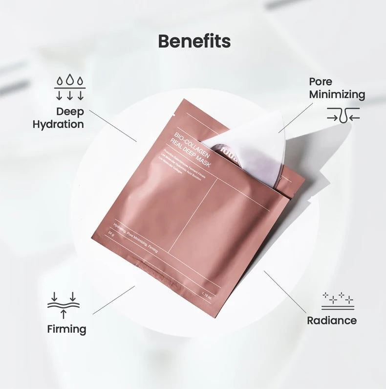 BIODANCE Bio-Collagen & Hydro Cera-Nol Real Deep Mask Sheet 4P