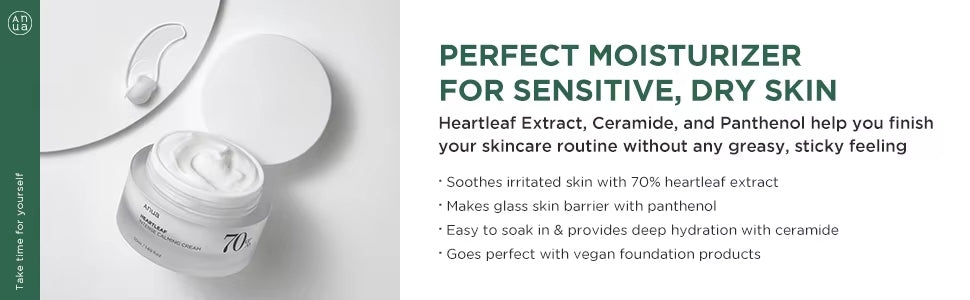 Anua Heartleaf 70 Soothing Cream 50ml