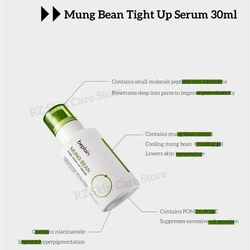 beplain Mung Bean Pore Tight-Up Duo Set