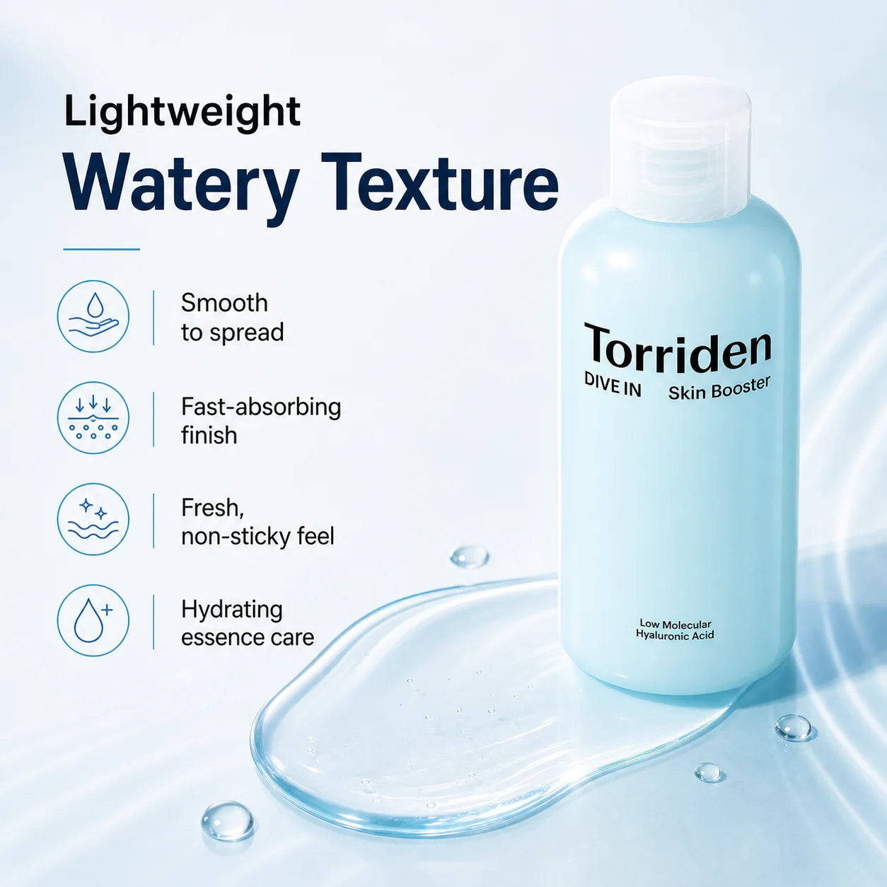 Torriden DIVE-IN Low Molecular Hyaluronic Acid Skin Booster 200ml