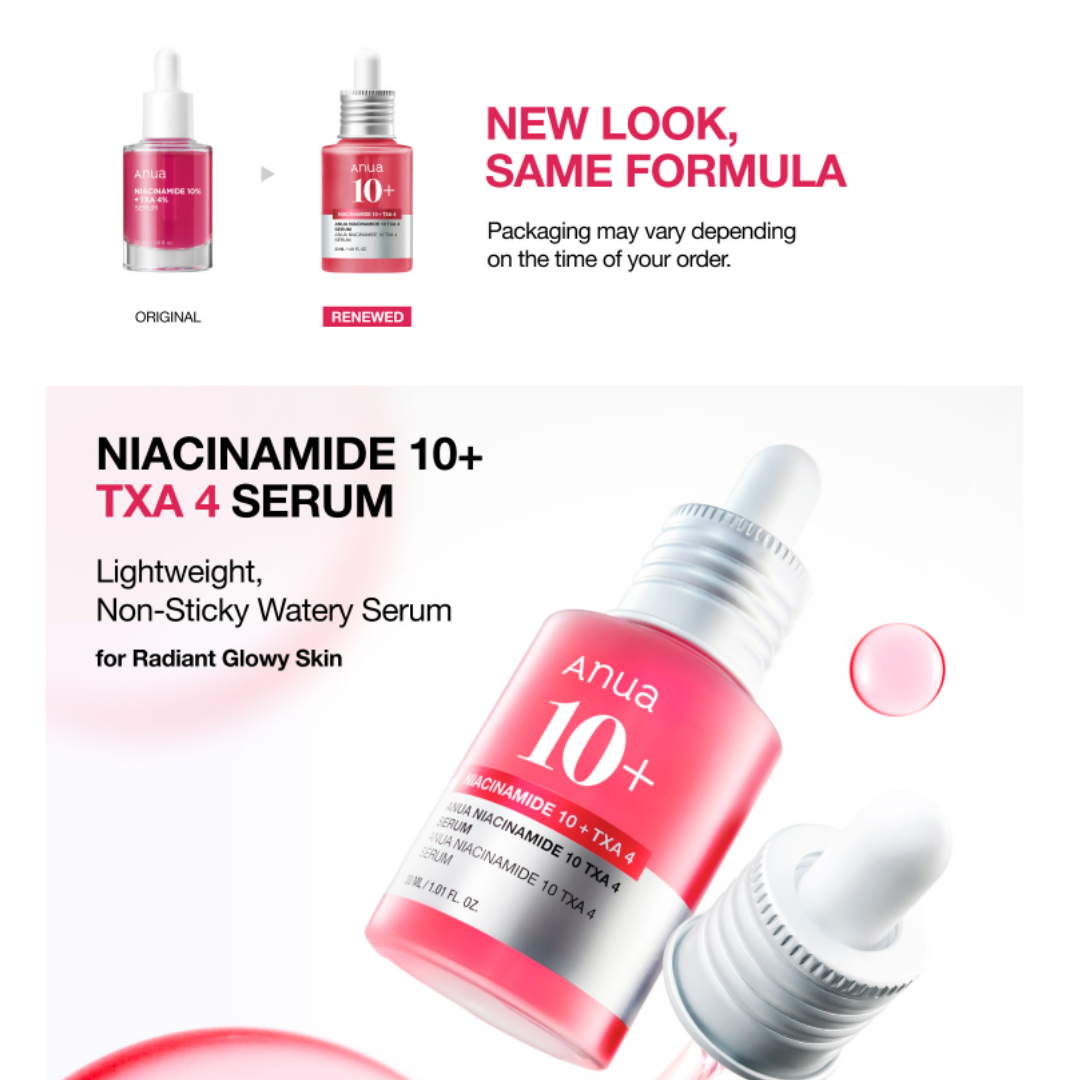 AUNA Niacinamide 10% + 4% Tranexamic Dark Spot Correcting Serum (30ml)