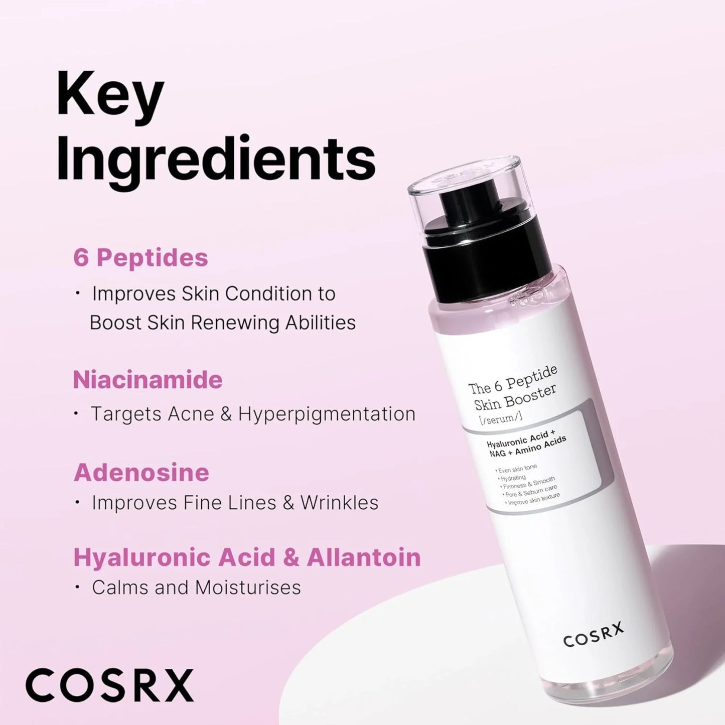 COSRX Triple Radiance & Firming Serum Set (Vitamin C + Peptide + Snail Essence)