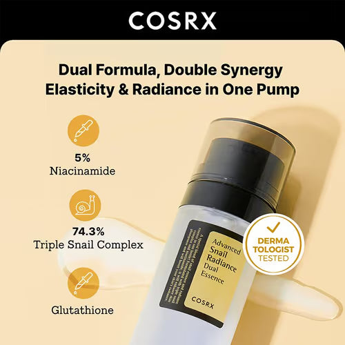 COSRX Triple Radiance & Firming Serum Set (Vitamin C + Peptide + Snail Essence)