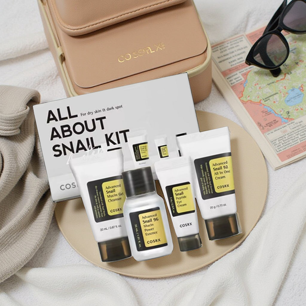 COSRX Advanced Snail Mini Skincare Set [100 pcs Limited stock – 30% off]