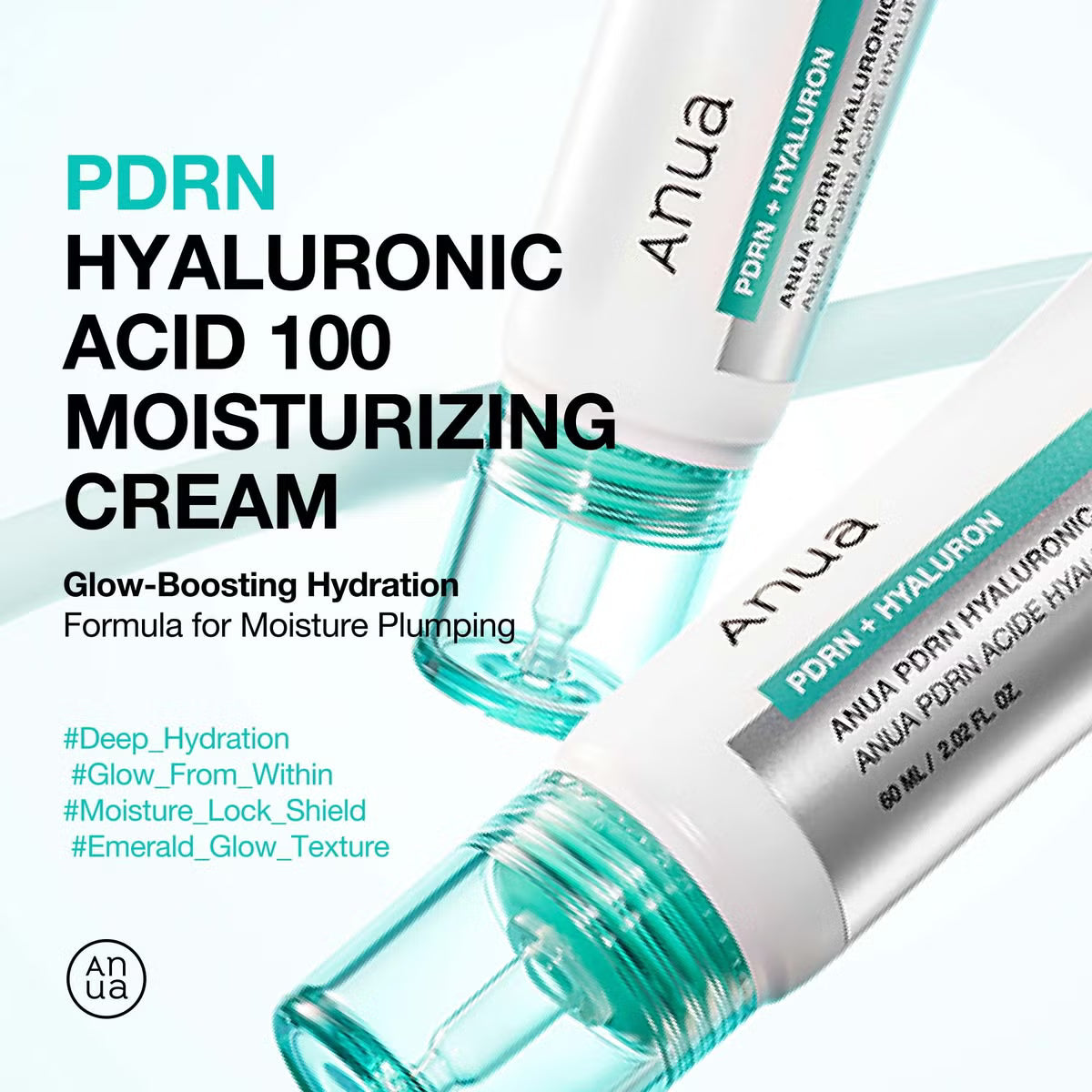 Anua PDRN Hyaluronic Repair Duo Set (Serum 30mL + Cream 60mL)