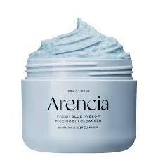 Arencia Blue Hyssop Rice Mochi Cleanser 120g
