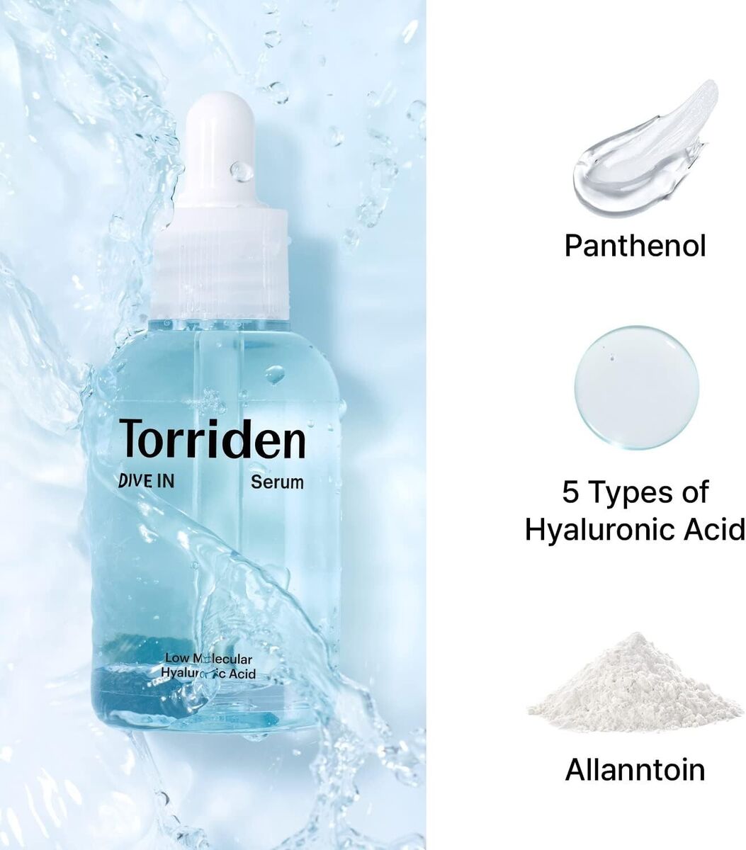 Torriden Low Molecular Hyaluronic Acid Ampoule, Deep Hydration & Firming 50ml