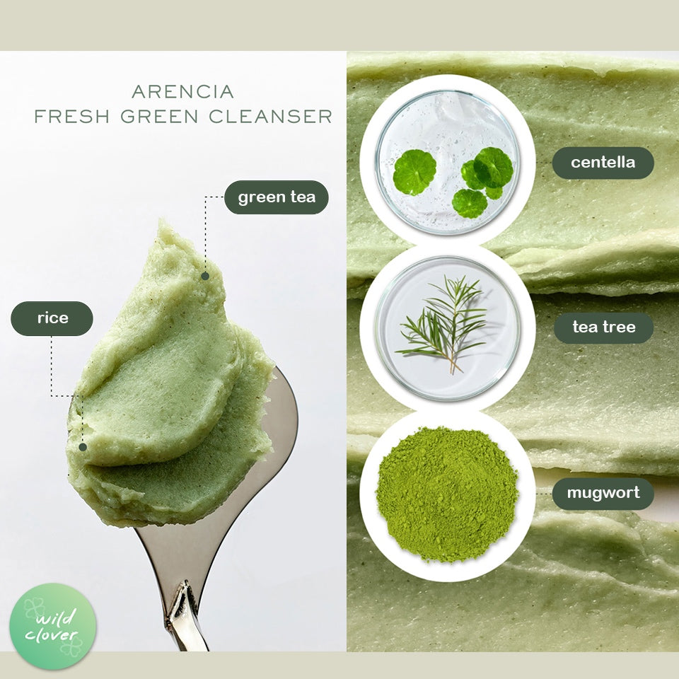 Arencia Fresh Green Rice Mochi Cleanser 120g