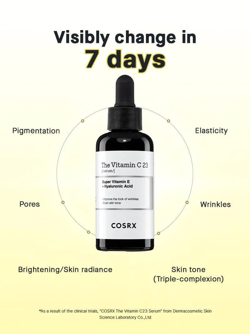 COSRX Triple Radiance & Firming Serum Set (Vitamin C + Peptide + Snail Essence)